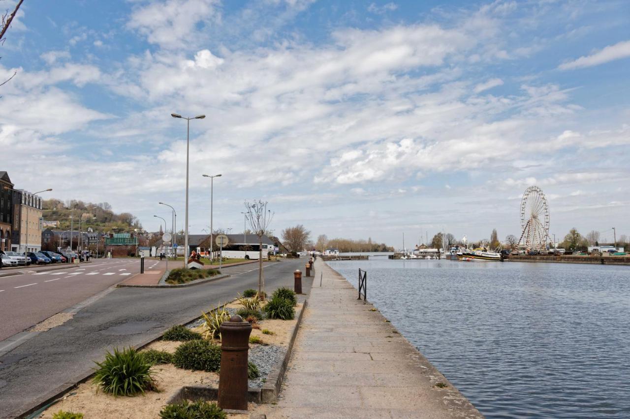 L' Annexe Du Cosmopolitain Leilighet Honfleur Eksteriør bilde